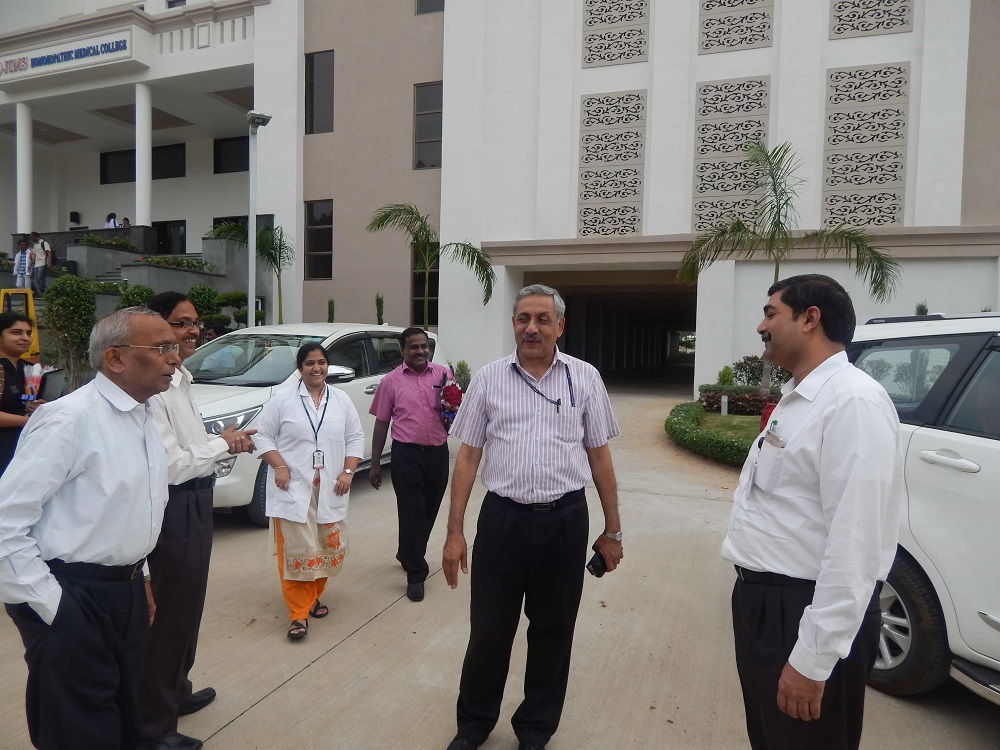 Dr. R.K . Manchanda, Director General, CCRH visits JIMS Homoeopathic Medical College & Hospital on 9th July 2018