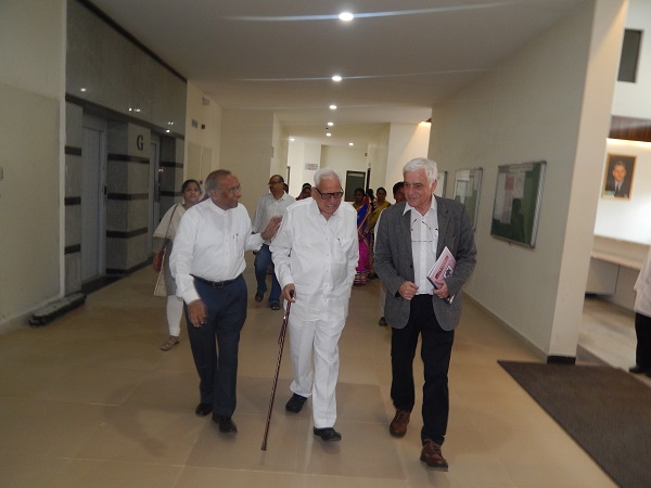 Dr. Menachem Oberbaum, Director CICM , Israel & Dr. Anupriya Research Officer CCRH visited JIMS on 11th April 2018