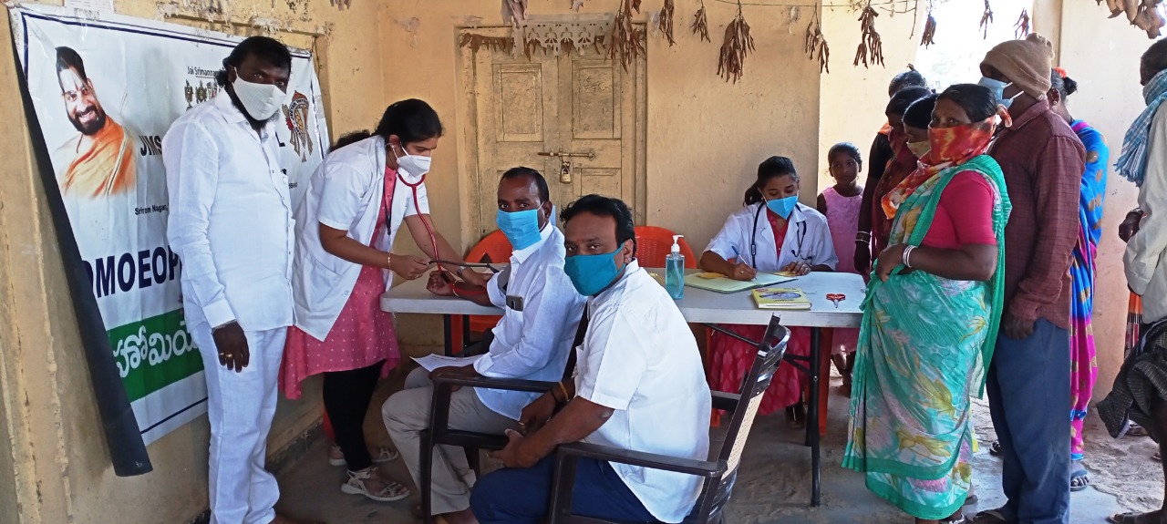 The Medical Camp was organised at Keshampet