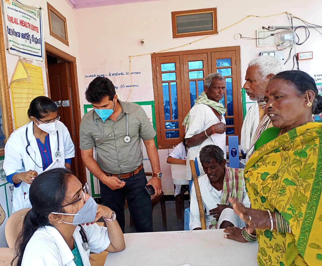 The Medical Camp was organised at Narsappaguda