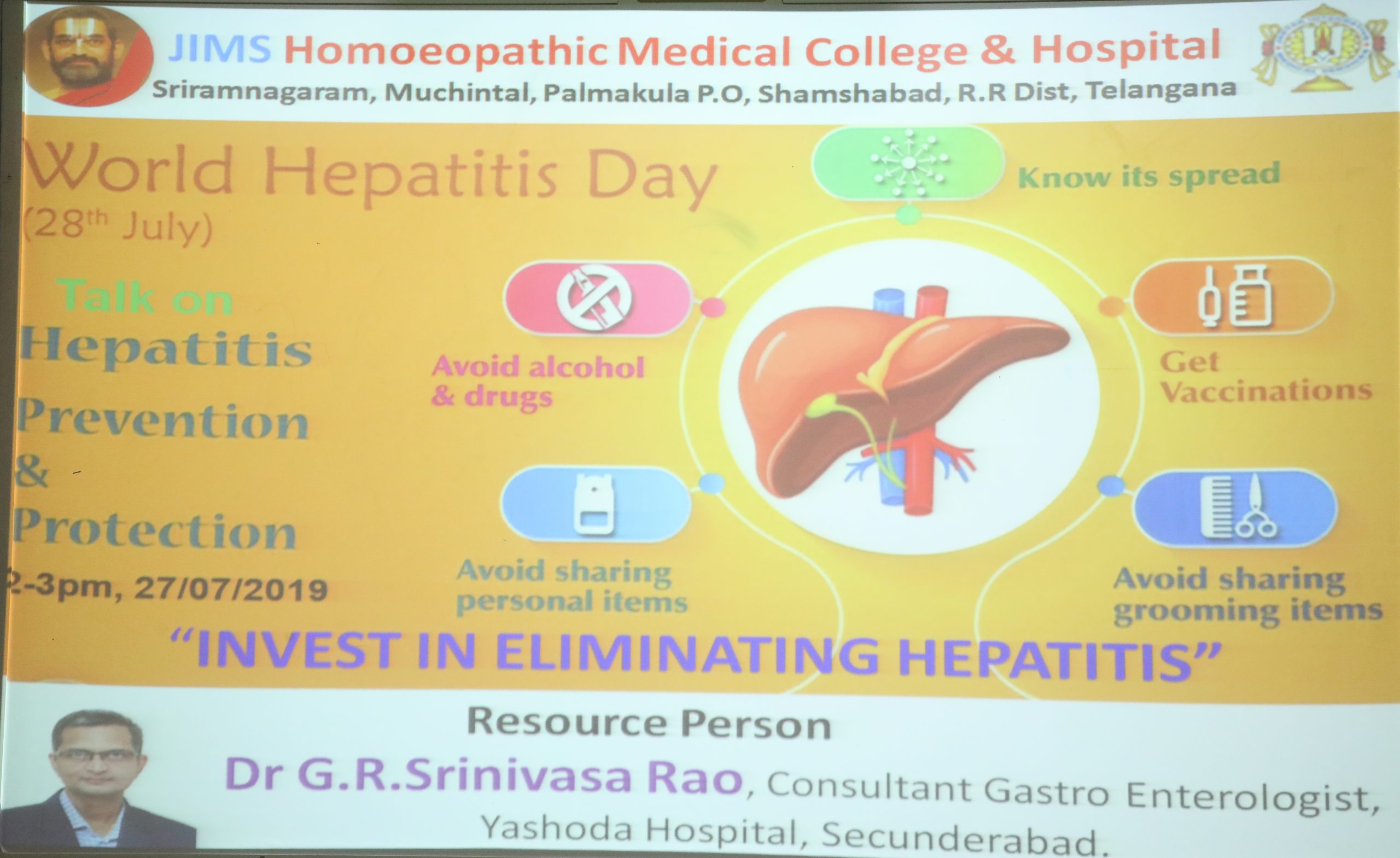 World Hepatitis Day -July 2019