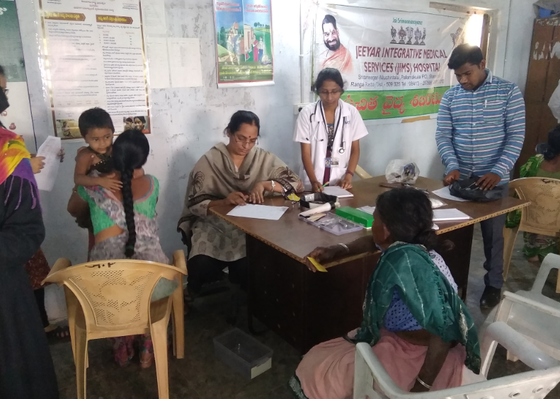 ENT Medical camp at village Penjarla on 22nd Feb 2018