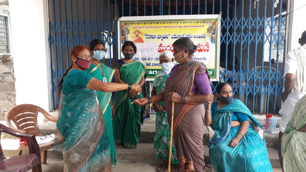Distribution Of Immunity Boosters In Mancherial