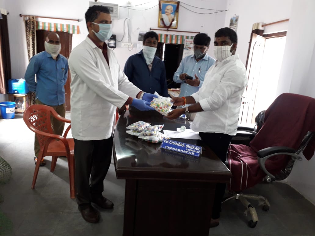 Distribution Of Immunity Boosters – Peddashapur (2nd Phase)
