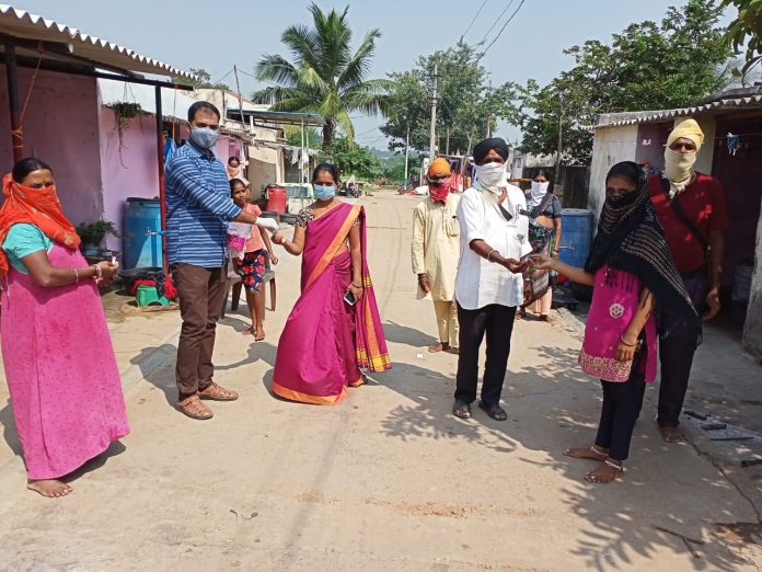 IEC Poster Sticking, Rally And Medicine Distribution Programme At Madanapalli, Gachubhai Thanda. Gachubhai Thanda Is Come Under Madanapalli As Hamlet Village