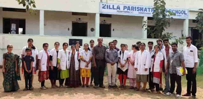 School Health Camp - Peddathupra - Gallery