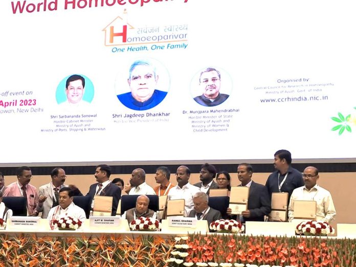 Scientific Convention On World Homoeopathy Day 2023 & MOU Between JIMS –CCRH New Delhi