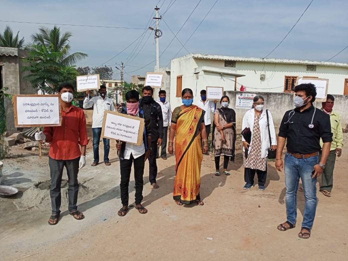 Janandolan Campaign - Awareness Rally & Booster Dose Distribution Programme At Pilloniguda & Achampet Villages Of Shamshabad Mandal