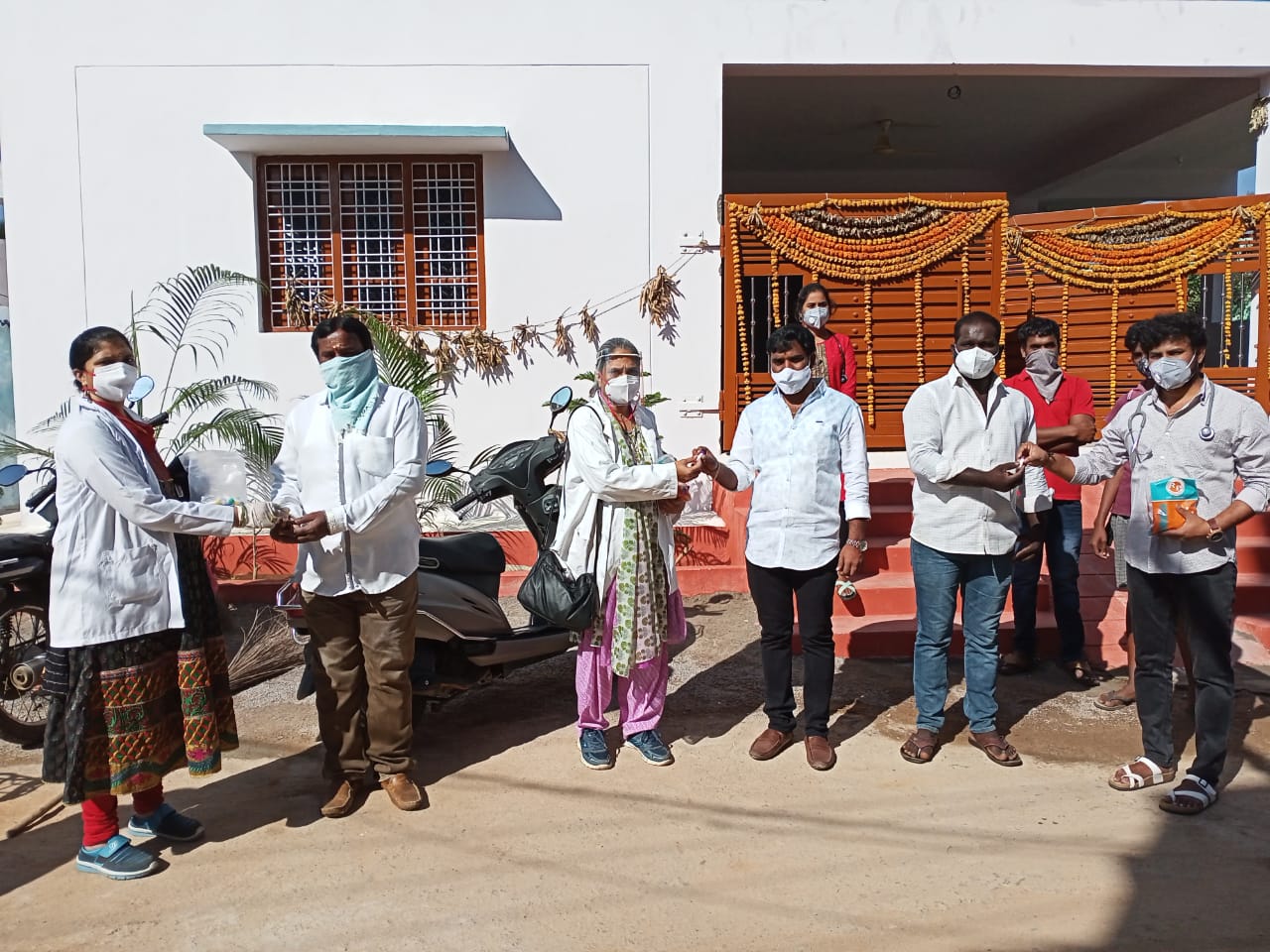 Janandolan Campaign -An Awareness Rally And Booster Dose Distribution Programme At Peddashapur Village Of Shamshabad Mandal