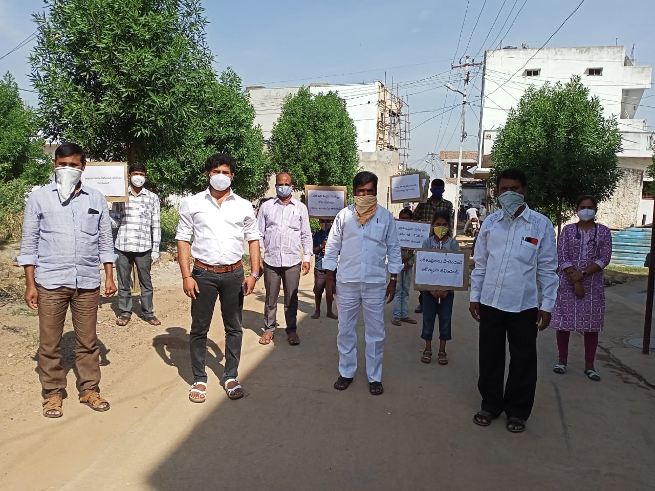 Janandolan Campaign - Awareness Rally And Booster Dose Distribution Programme At Pedda Golconda Of Shamshabad Mandal