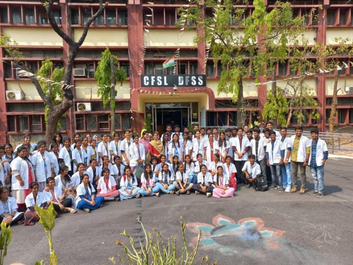 Visit To Central Forensic Science Laboratory(CFSL) By II BHMS Students As a Part Of Departmental (Forensic Medicine) Tour