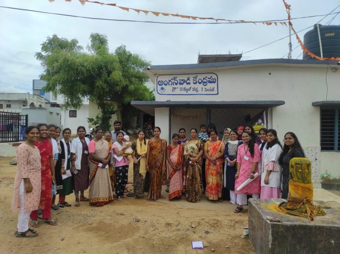 Department of Community Medicine Visit to Anganwadi