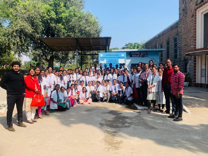 Department of Community Medicine Visit to MIR ALAM Water Purification Plant, Hyderabad