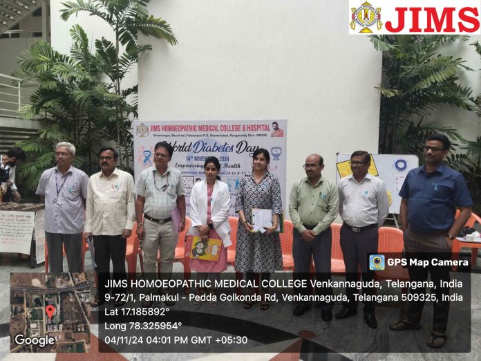 World Diabetes Day - JIMS college