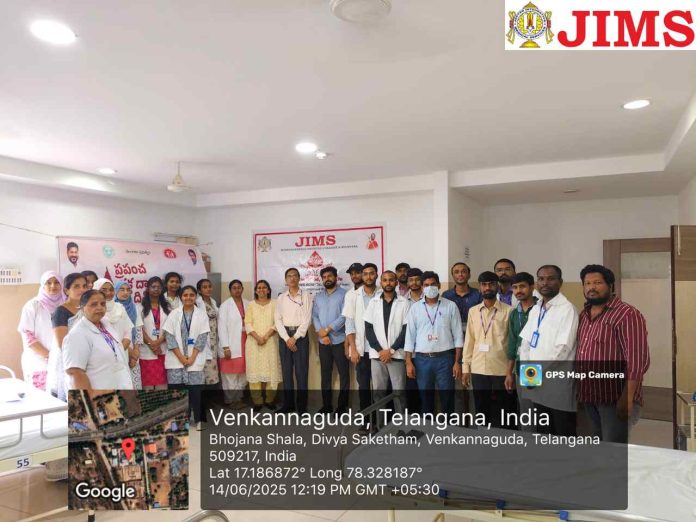 World Blood Donor Day 2025 A Lifesaving Act of Kindness at JIMS