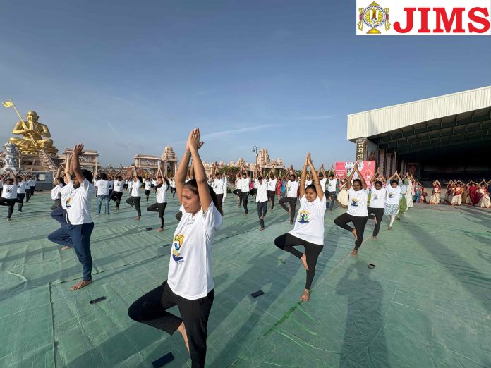 Glimpses of International Day of Yoga - 2025 at Statue of Equality