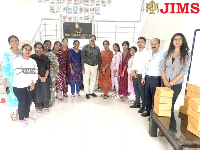 Educational Visit to Bhargava Phytolab Pvt. Ltd., Bhiwadi, Rajasthan - JIMS