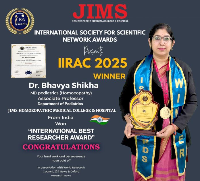 Proud Moment for JIMS Homoeopathic Medical College & Hospital!