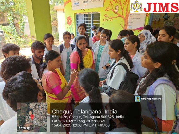 Department of Community Medicine – Visit to Anganwadi Centres