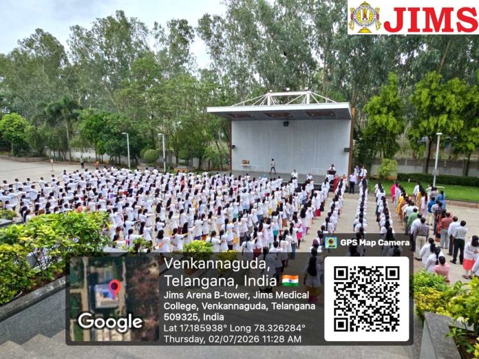 JIMS Homoeopathic Medical College Hospital Conducts Hahnemann Memorial Pledge Ceremony (9) JIMS Homoeopathic Medical College & Hospital Conducts Hahnemann Memorial Pledge Ceremony
